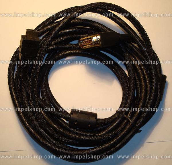 KABEL HDMI - DVI (24 + 5 PIN) 5,0M