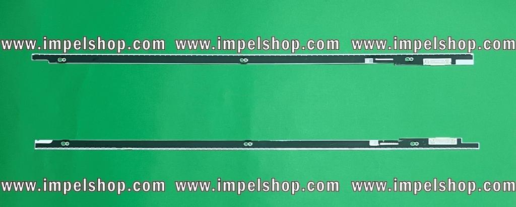 Zestaw listew LED do naprawy podświetlenia telewizora SAMSUNG 55" krawędziowa zestaw 1szt X V3LE-550SMA-R4 , BN-96-25447A & 1szt X V3LE-550SMB-R4 , BN96-25448A , BN96-29071A & BN96-29072A , ZŁĄCZE : 10PIN