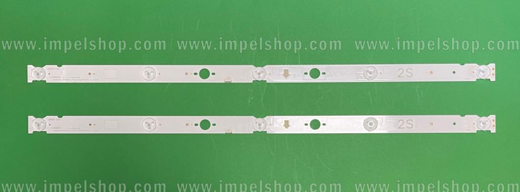 Zestaw listew LED do naprawy podświetlenia telewizora SONY 32" zestaw 2szt X SAMSUNG_2015SONY_TPZ32_FCOM_A05_REV1.0_151014 , 5LED , 522MM , 3V ,