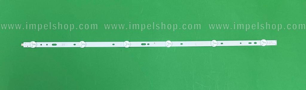 Listwa tv uniwersalna 6led , zasilanie : 3V , DŁUGOŚĆ : 590MM , SZEROKOŚĆ : 12MM ,