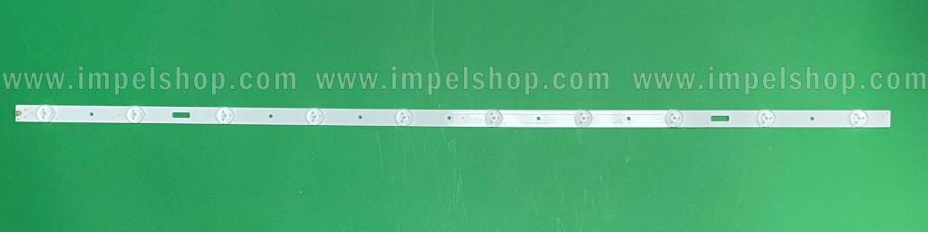 Listwa tv uniwersalna 10led , zasilanie : 6V , DŁUGOŚĆ : 635MM , SZEROKOŚĆ : 12MM , led315D10 07(B) ,