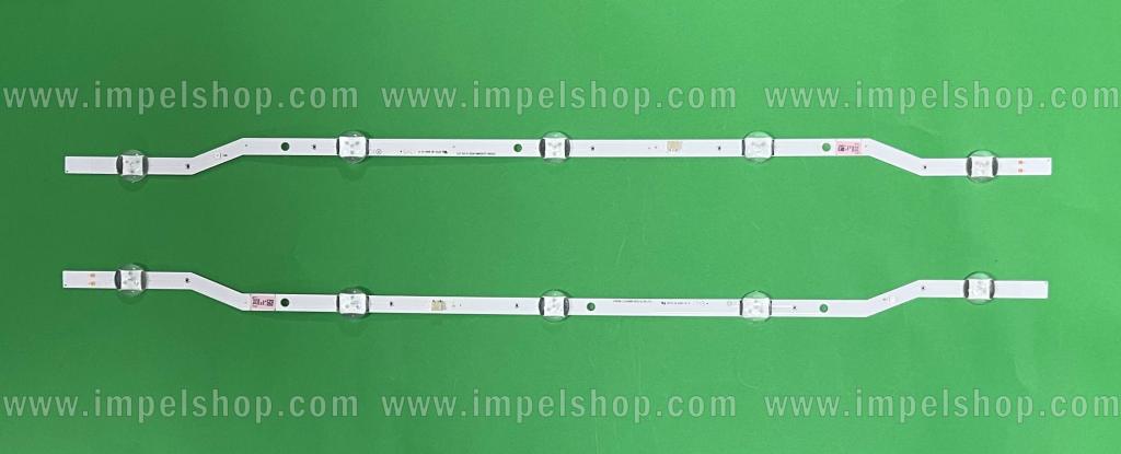 Zestaw listew LED do naprawy podświetlenia telewizora SAMSUNG 32" zestaw 2szt X V5DN-320SM0-R5 5LED , BN96-36234A , BN96-36232A