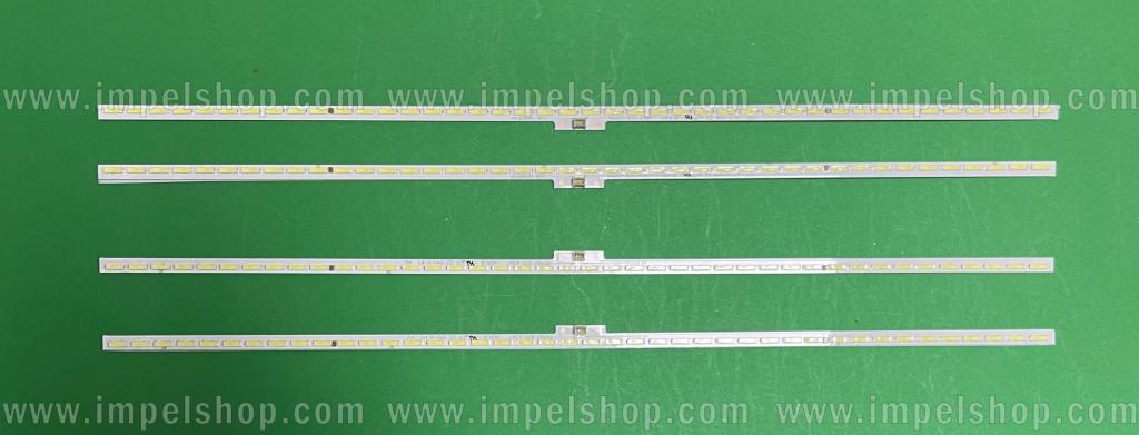Zestaw listew LED do naprawy podświetlenia telewizora SHARP / HISENSE 65" zestaw 4szt X RSAG7.820.6367 GT-1146680-A , 42LED , 350MM , 6V ,