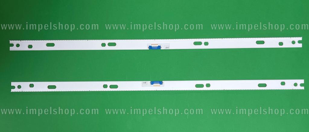 Zestaw listew LED do naprawy podświetlenia telewizora SAMSUNG 65" zestaw 2szt X BN96-45622A , V8Q7-650SM0-R2 , LM41-00581A , 126LED , 710MM