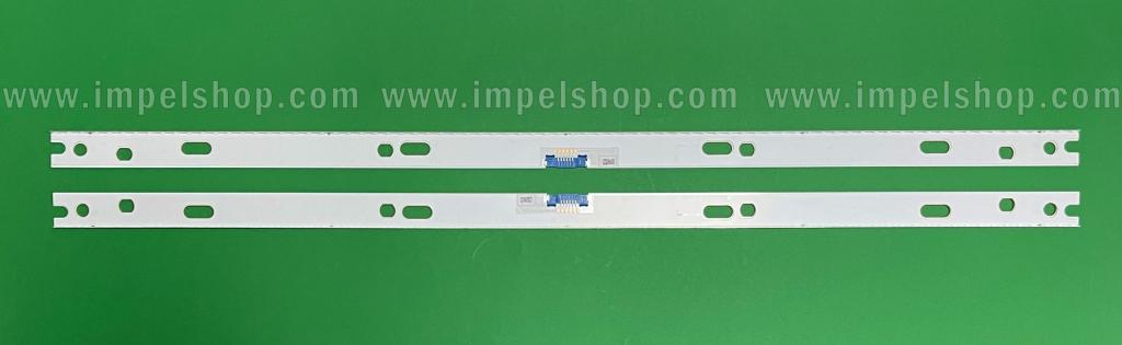 Zestaw listew LED do naprawy podświetlenia telewizora SAMSUNG 65" zestaw 2szt X BN96-46470A , V8Q6-650SM0-R0 , 78LED, 708MM , 3V ,