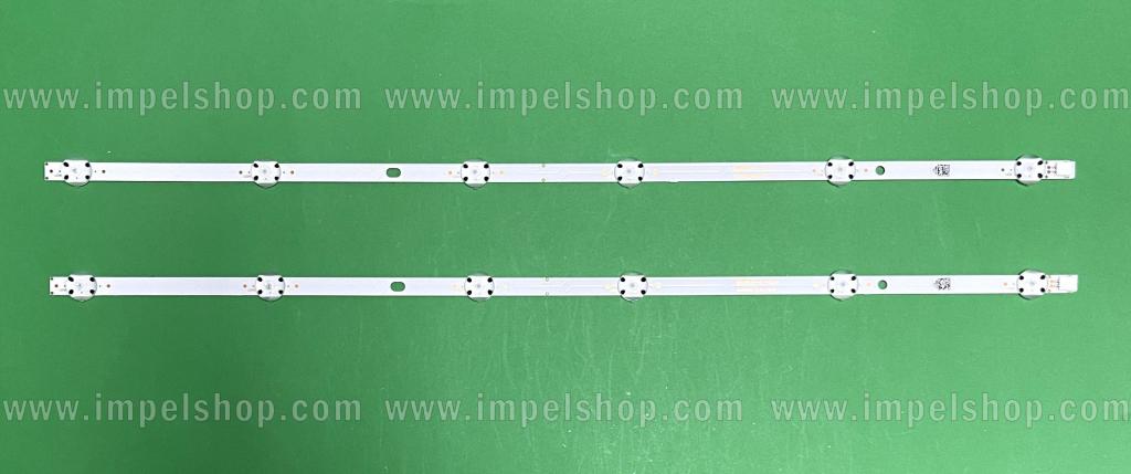 Zestaw listew LED do naprawy podświetlenia telewizora VESTEL 32" zestaw 2szt X SVV320AR6_Rev00_170410 , 6LED , 6V , Vestel part numer 30097579 , 23408793 ,