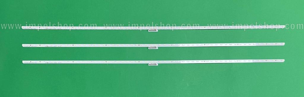Zestaw listew LED do naprawy podświetlenia telewizora SONY 75" zestaw 3szt X ST0750A36_56LED_REV00_180731 ST0750A45_56LED_REV00_190610 ST0750A22_56LED_REV03_171031 734.03509.0001 733.02G08.0001 , 56LED , 6V , 550MM ,