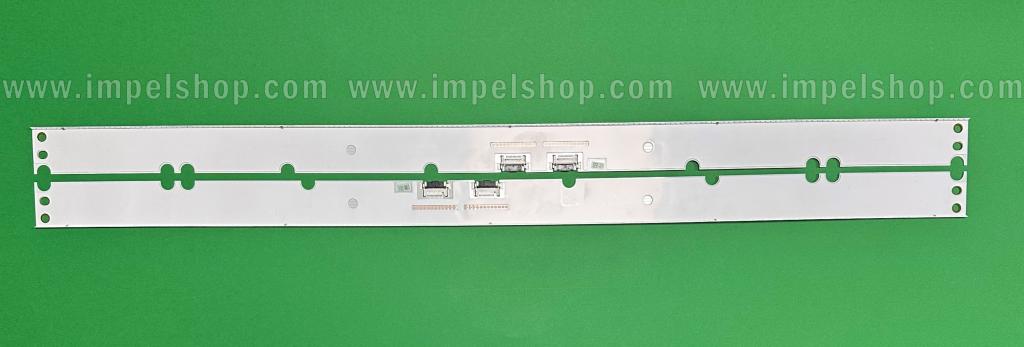 Zestaw listew LED do naprawy podświetlenia telewizora SAMSUNG 65" zestaw 2szt X V7Q8-650SM0-R0 , BN96-42153A , BN96-42156A , 710MM , NIEBIESKIE ŚWIATŁO , ORYGINAŁ SAMSUNG