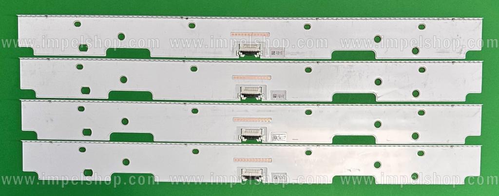 Zestaw listew LED do naprawy podświetlenia telewizora SAMSUNG 75" zestaw 4szt X BN96-42359A STS750A25_WICOP2518_16S6P_Rev1.0_170920_BN96-42359A_Q7 , Niebieskie światło , SAMSUNG oryginał , 96LED , 3V , 410MM ,