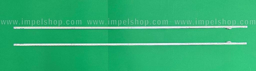 Zestaw listew LED do naprawy podświetlenia telewizora PHILIPS 55" zestaw 2szt , 1szt x TPUE_550SMA_R2 & 1szt x TPUE_550SMB_R2 , 84LED, 684MM , 6V ,