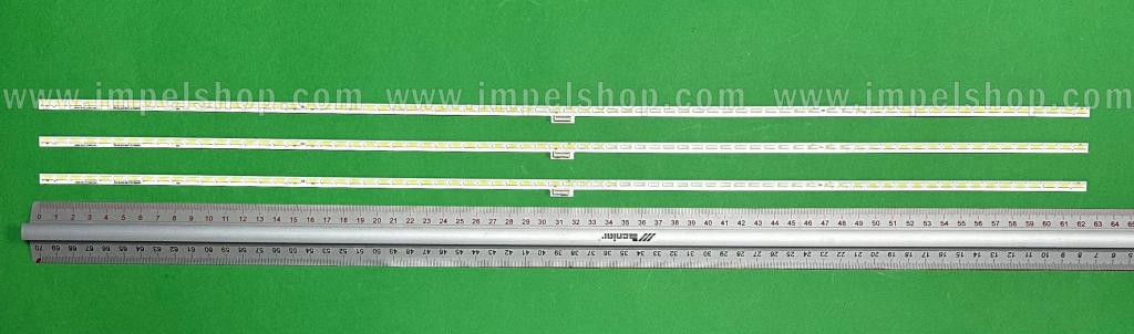 Zestaw listew LED do naprawy podświetlenia telewizora SONY 85" zestaw 3szt x LB85003 V0_01 M3090026V0 , 72LED , 625MM , 6V ,