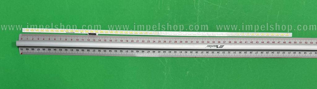 Zestaw listew LED do naprawy podświetlenia telewizora PHILIPS 40" 2013SLS40 7030NNB 54 REV1.0 LJ96-06139B LJ96-01136A , 54LED, 493MM , 6V ,