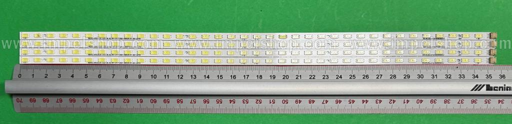Zestaw listew LED do naprawy podświetlenia telewizora LG 32" zestaw 4szt X 31T12-01A 73.31T12.001-2-SK1 , 36LED , 355MM , 3V ,