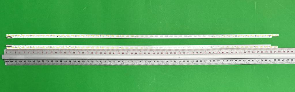 Zestaw listew LED do naprawy podświetlenia telewizora SHARP 50" zestaw 2szt , 1szt X V500H1-LE6-TLEM2 & 1szt X V500H1-LE6-TREM2 , 56LED , 6V , 618MM ,