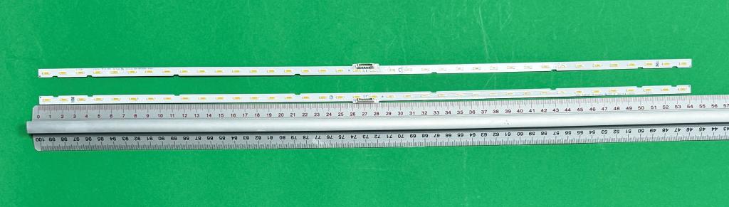Zestaw listew LED do naprawy podświetlenia telewizora SAMSUNG 50" zestaw 2szt X V8N4-500SM0-R0 BN96-46034A , 38LED , 540MM , 3V ,