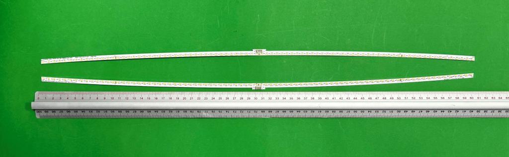 Zestaw listew LED do naprawy podświetlenia telewizora HISENSE 55" zestaw 2szt X Hisense-55-HE550IUC-B52-84+84 , 84LED , 3V , 598MM ,