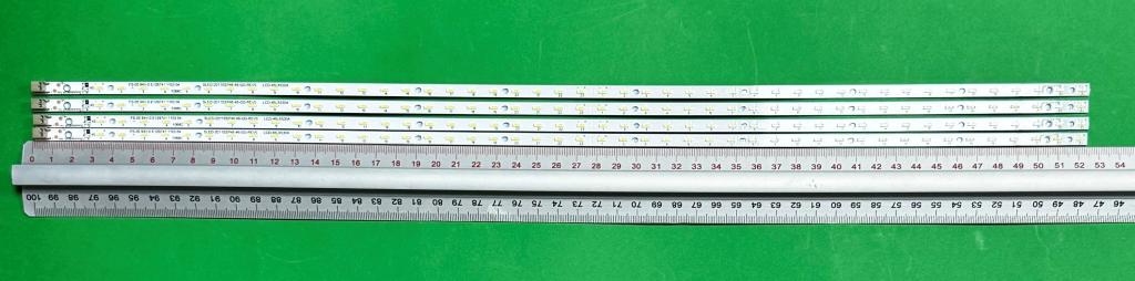 Zestaw listew LED do naprawy podświetlenia telewizora SHARP 46" zestaw 4szt X SLED-2011SSP46-46-GD-REV0 , 46LED , 523MM , 3V ,