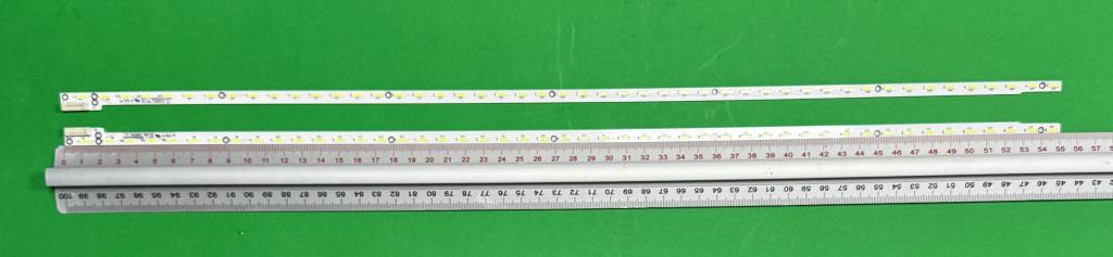 Zestaw listew LED do naprawy podświetlenia telewizora LG 50" krawędziowa zestaw 2 szt , 1szt X 6202B000A1800 6202B000A2800 & 1szt X 6202B000A1300 6202B000A2300 , M0009F1N31A , 48LED , 550MM , 6V ,