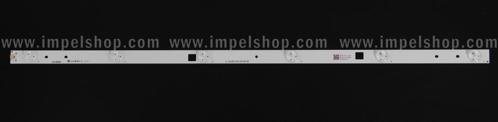 Zestaw listew LED do naprawy podświetlenia telewizora HISENSE 32" zestaw 3szt X JL.D32061235-057AS-M LGL3236-3528MS-102 BH-16340 DH161111-L4MV2W3-S006D ,