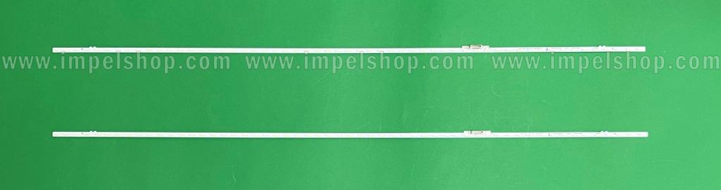Zestaw listew LED do naprawy podświetlenia telewizora SAMSUNG 60" zestaw 2szt X BN96-52596A ES60SV8FPKWA56 , 56LED , 661MM , 3V ,