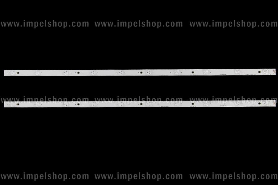 Zestaw listew LED do naprawy podświetlenia telewizora HISENSE 40" zestaw 4szt X JL.D40A1330-03CS-F ,