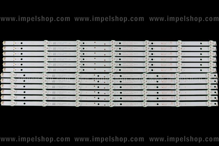Zestaw listew LED do naprawy podświetlenia telewizora PHILIPS 55" zestaw 12SZT , 6A+6B , A:Type-A K550WD7 A4 2014-8-27 7X12 4708-K550WD-A4213K31, K550WDR A1 2015-9-14, 4708-K55WDR-A1213K21, K550WDR A1 2015-9-14, 4708-K55WDR-A1213K31
B:Type-B K550WD7 A4 2014-8-27 7X12 4708-K550WD-A4213K21, K550WDR A1 2015-9-14, 4708-K55WDR-A1213K21, K550WDR A1 2015-9-14, 4708-K55WDR-A1213K31 ,