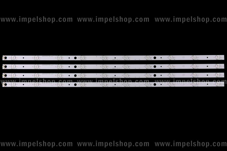 Zestaw listew LED do naprawy podświetlenia telewizora HAIER 42" zestaw 4szt X HL-10400A28-1001S-01 A4 EB5cD2-000000 H 5501 00041 ,