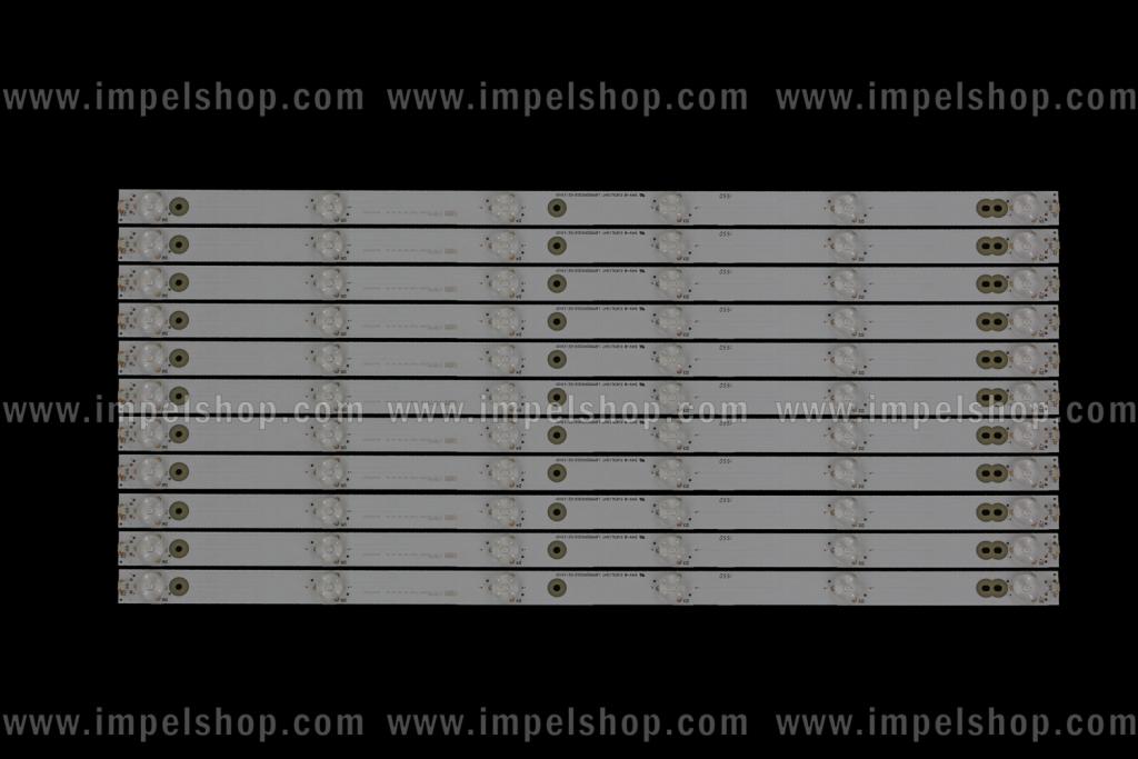Zestaw listew LED do naprawy podświetlenia telewizora HISENSE 50" zestaw 11szt x LBM500P0302-EE-1S?0?1150664