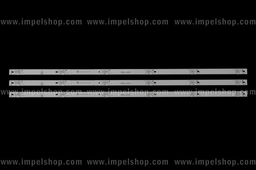 Zestaw listew LED do naprawy podświetlenia telewizora HAIER 40" zestaw 3szt x JL.D40061330-202CS-M V01